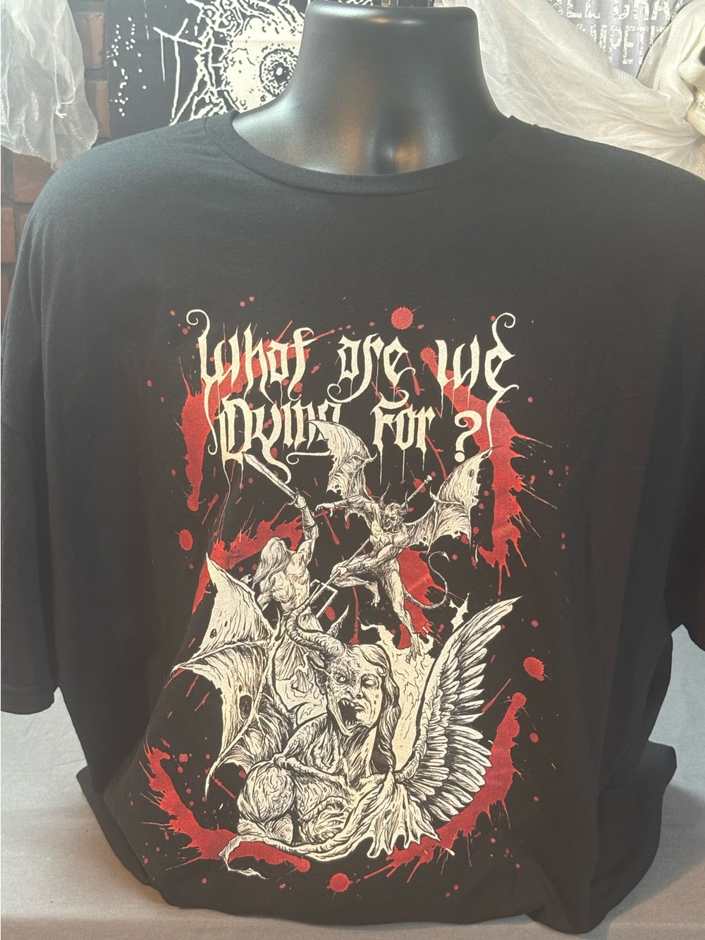 Wicked Threads introduce “ what are we dying for? collection
